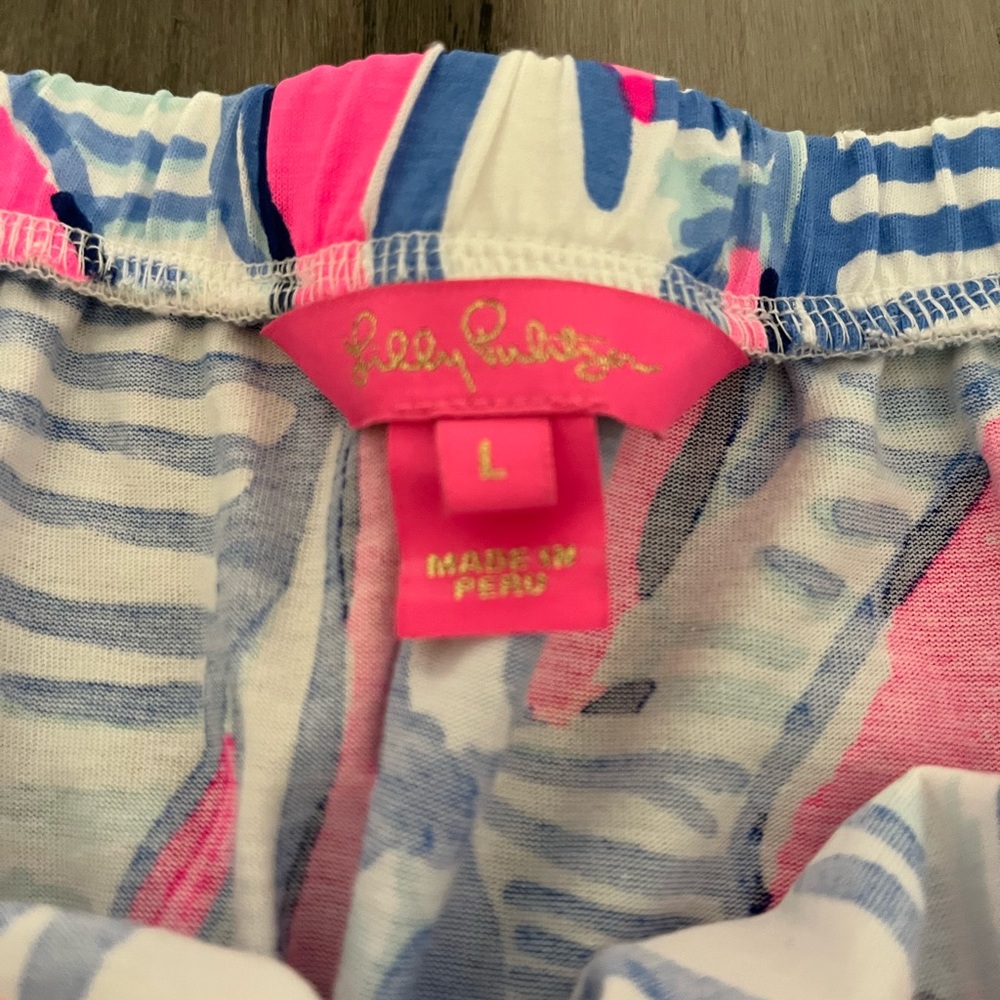 Never worn multicolor Lily Pulitzer romper size 12